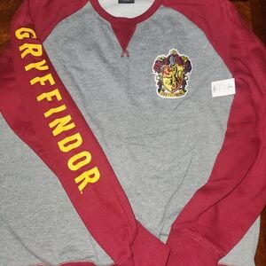 Universal Wizarding World Of Harry Potter Griffendore Fleece Sweatshirt XL New